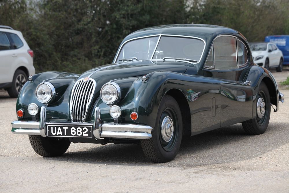 1955 Jaguar XK140 FHC - just restored - original RHD UK car : FOR SALE