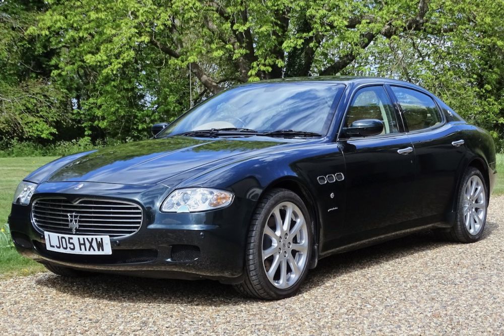 2005 Maserati Quattroporte FOR SALE : just 35,586 miles - only £13,495