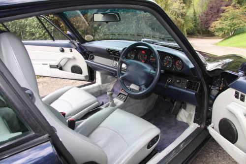 Porsche 993 interior