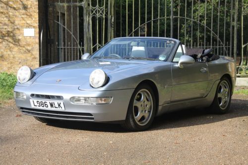 1994 Porsche 968 Hood down 3/4 NS Lamps