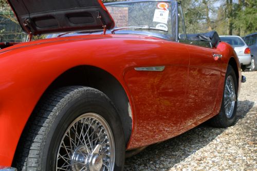 1966 Austin Healey 3000 MkIII nearside bodywork