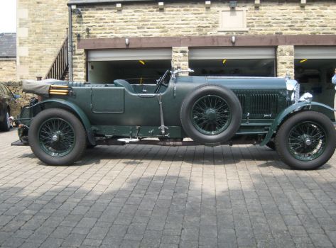1930 Bentley Speed Six offside