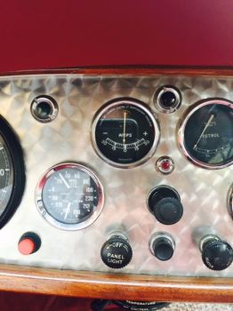 1953 Allard P2 Safari Dashboard