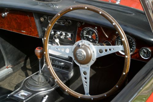 1966 Austin Healey 3000 MkIII steering wheel