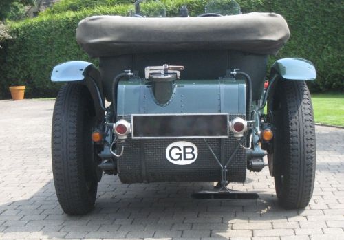 1930 Bentley Speed Six rear