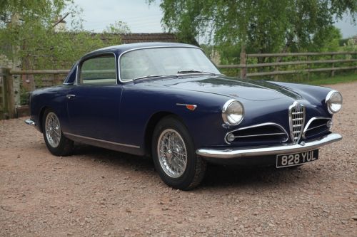 1956 Alfa Romeo 1900C Super Sprint Coupe FOR SALE c650 miles from restoration. £132,750