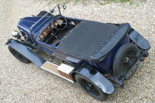 1925 Austin 20hp Sports Tourer 3/4 rear overhead