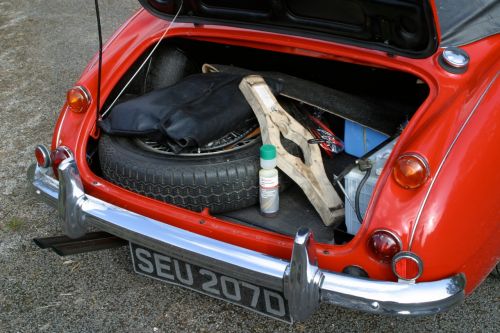 1966 Austin Healey 3000 MkIII boot