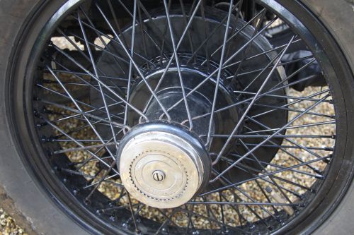 Silver Ghost Straight sided wheel Leith