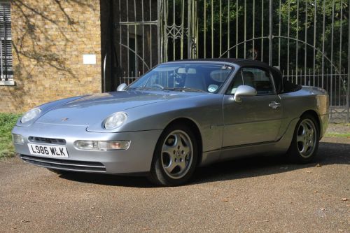 1994 Porsche 968 3/4 front Hood up
