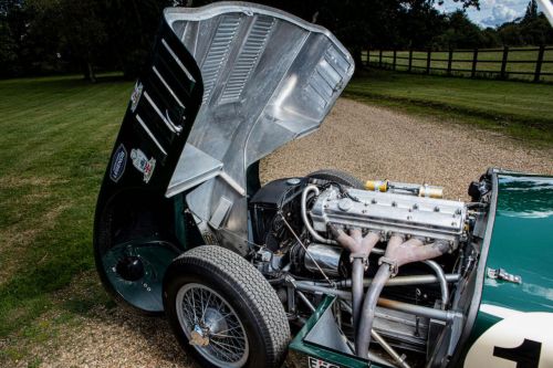 Jaguar C-Type Bonnet up