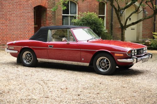 Triumph Stag Red 21