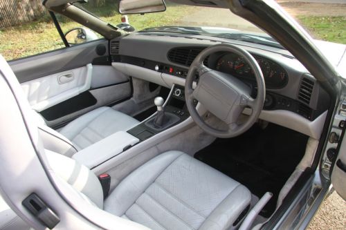 1994 Porsche 968 Hood down interior