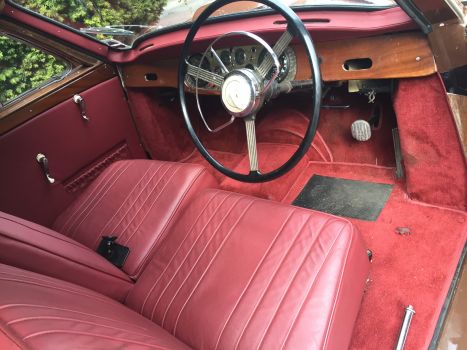 1953 Allard P2 Safari interior