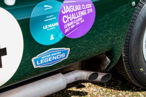 Jaguar C-Type Sponsors
