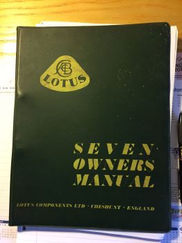 Lotus 7 manual LEITH