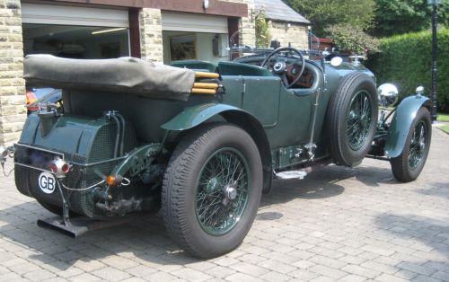 1930 Bentley Speed Six 3/4 rear