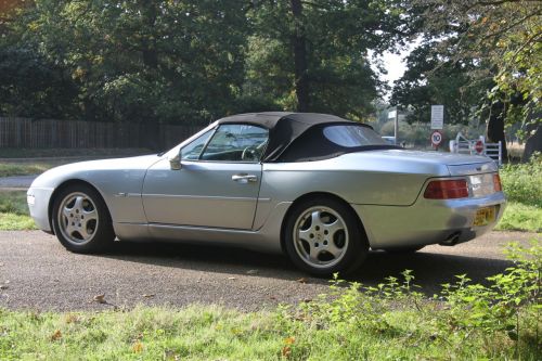 1994 Porsche 968 rear NS Hood up