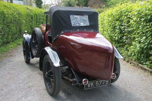 Alvis 3/4 rear hood up