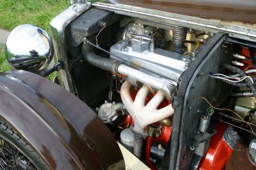1934 MG P type Cream Cracker NS engine
