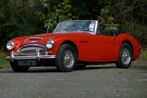 1966 Austin Healey 3000 MkIII 3/4 front