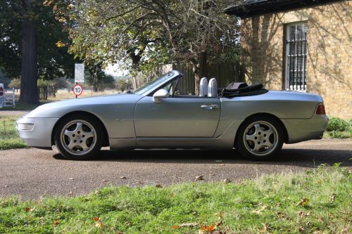 Porsche 968 3/4 front nearside hood down