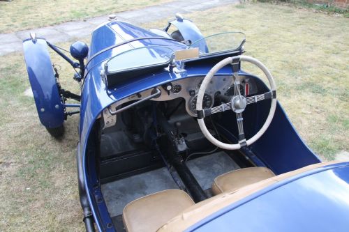 1928 Riley 9hp Brooklands interior