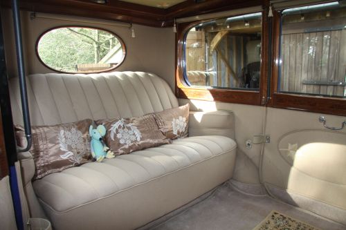 Rolls-Royce Silver Ghost rear interior LEITH