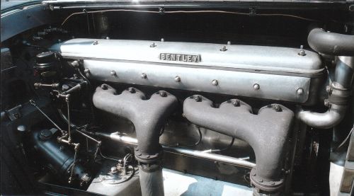 1930 Bentley Speed Six engine offside