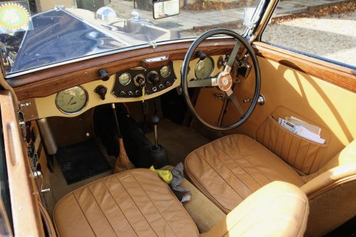 MG TA Tickford NS cockpit Leith