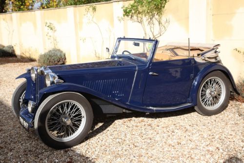 1939 MG TA Tickford Drophead Coupe For Sale - Owned TWICE - FOR SALE