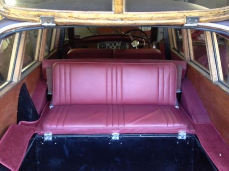 1953 Allard P2 Safari seats up
