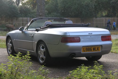 Porsche 968 7/8 NS rear hood down