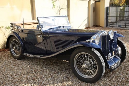 1939 MG TA Tickford Drophead Coupe For Sale - Owned TWICE - FOR SALE